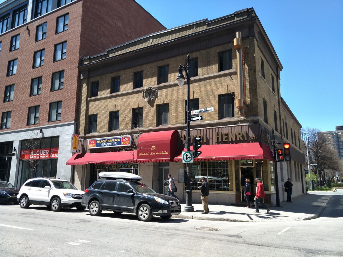 Hotel Le Deville Montreal Bagian luar foto