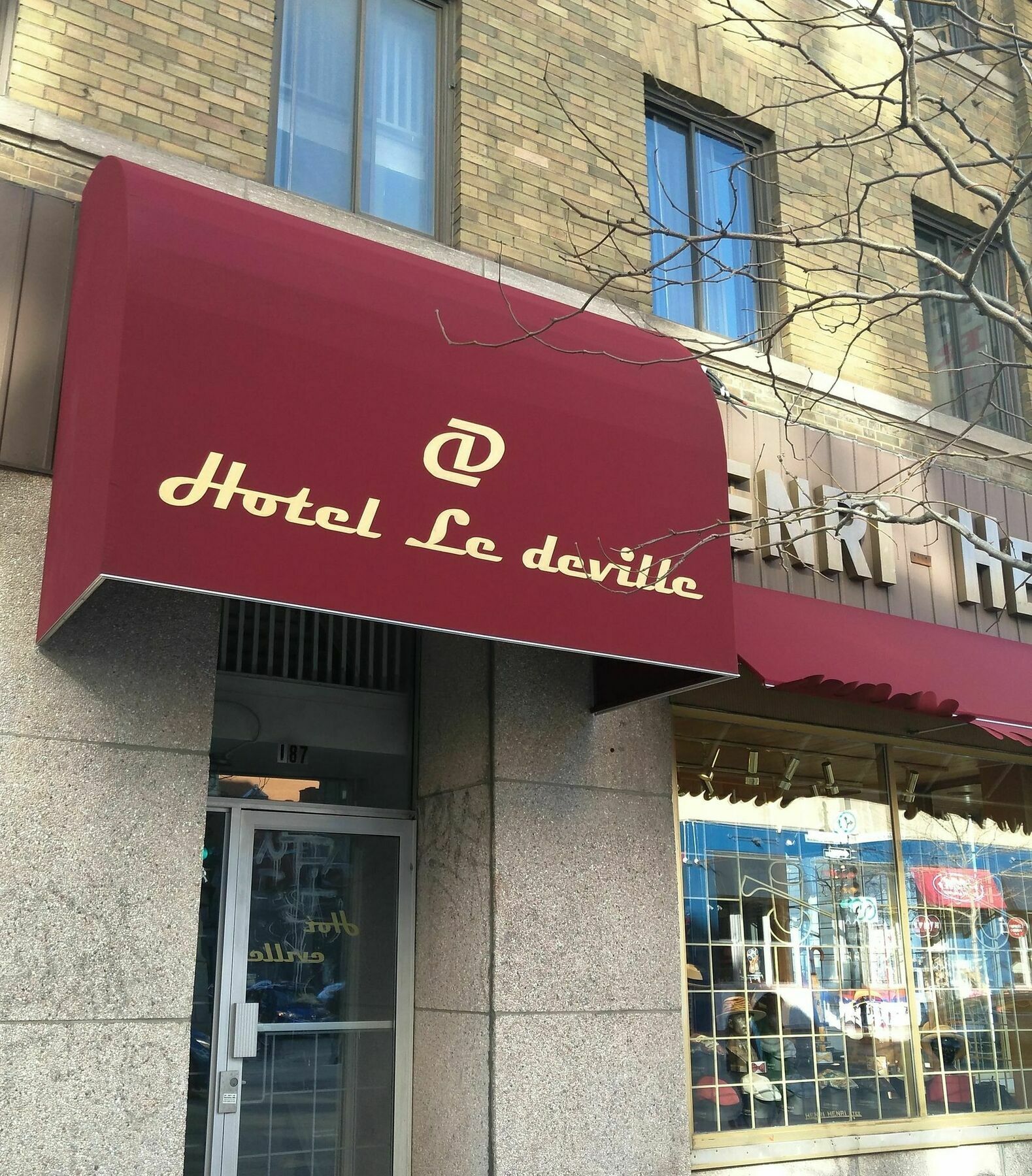 Hotel Le Deville Montreal Bagian luar foto